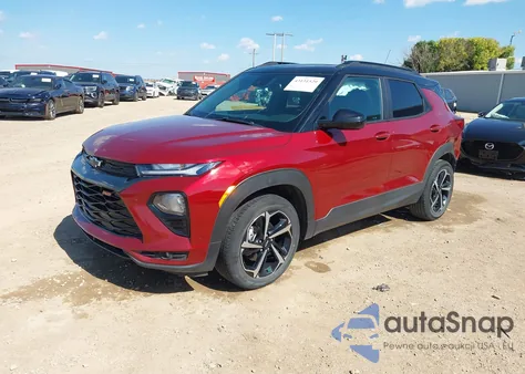 2022 Chevrolet Trailblazer Fwd Rs z USA, uszkodzony, nr VIN KL79MTSL6NB137134